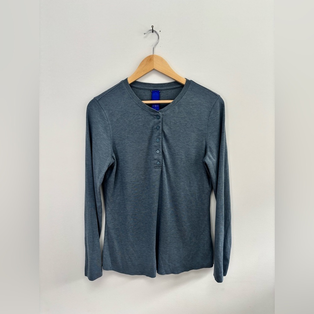 KIT & ACE | Henley long sleeve | size large